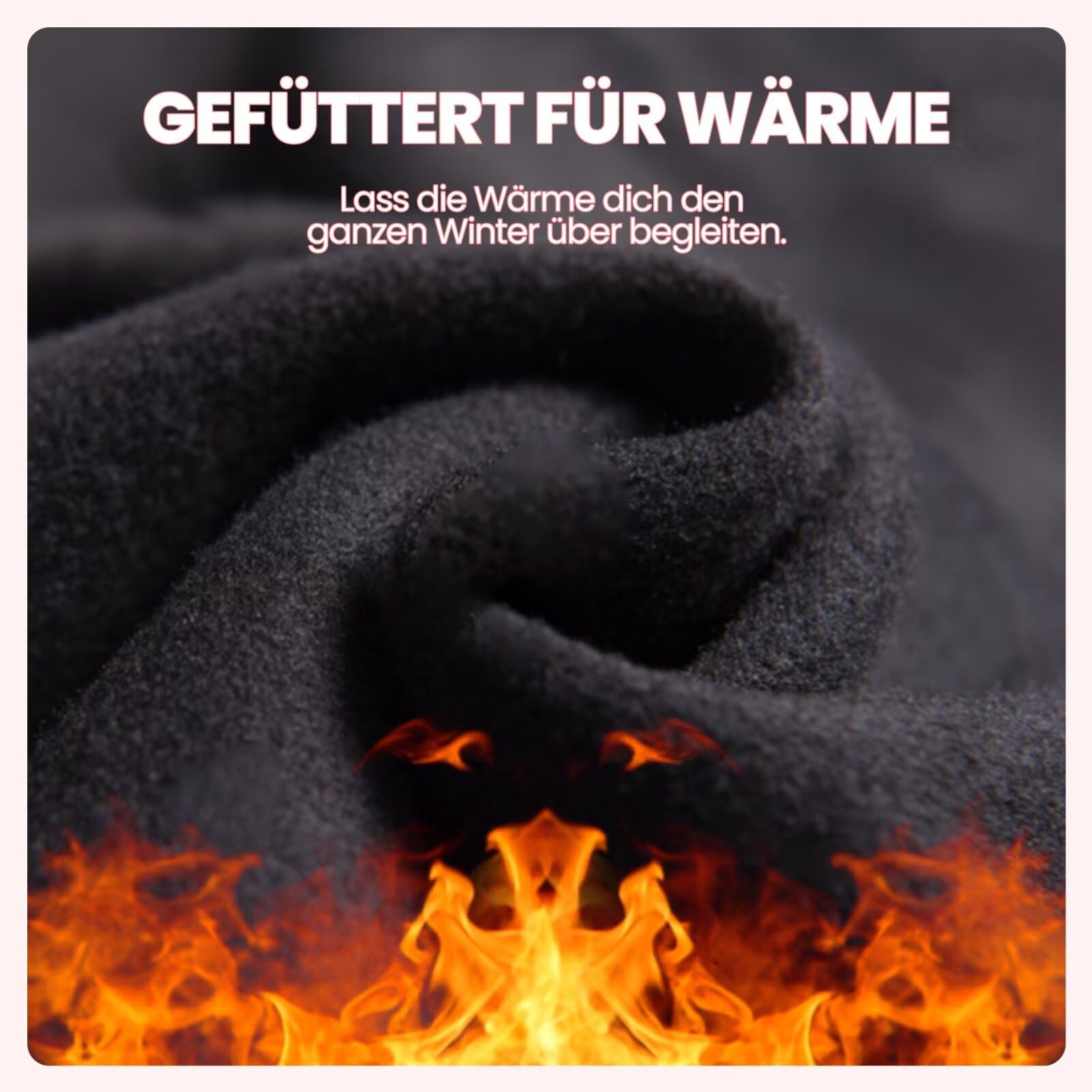 QGGQDD Thermo Umstandsleggings Damen High Waist Schwangerschaftsleggings Warme Leggings Schwangerschaft Winter für Zuhause Sport