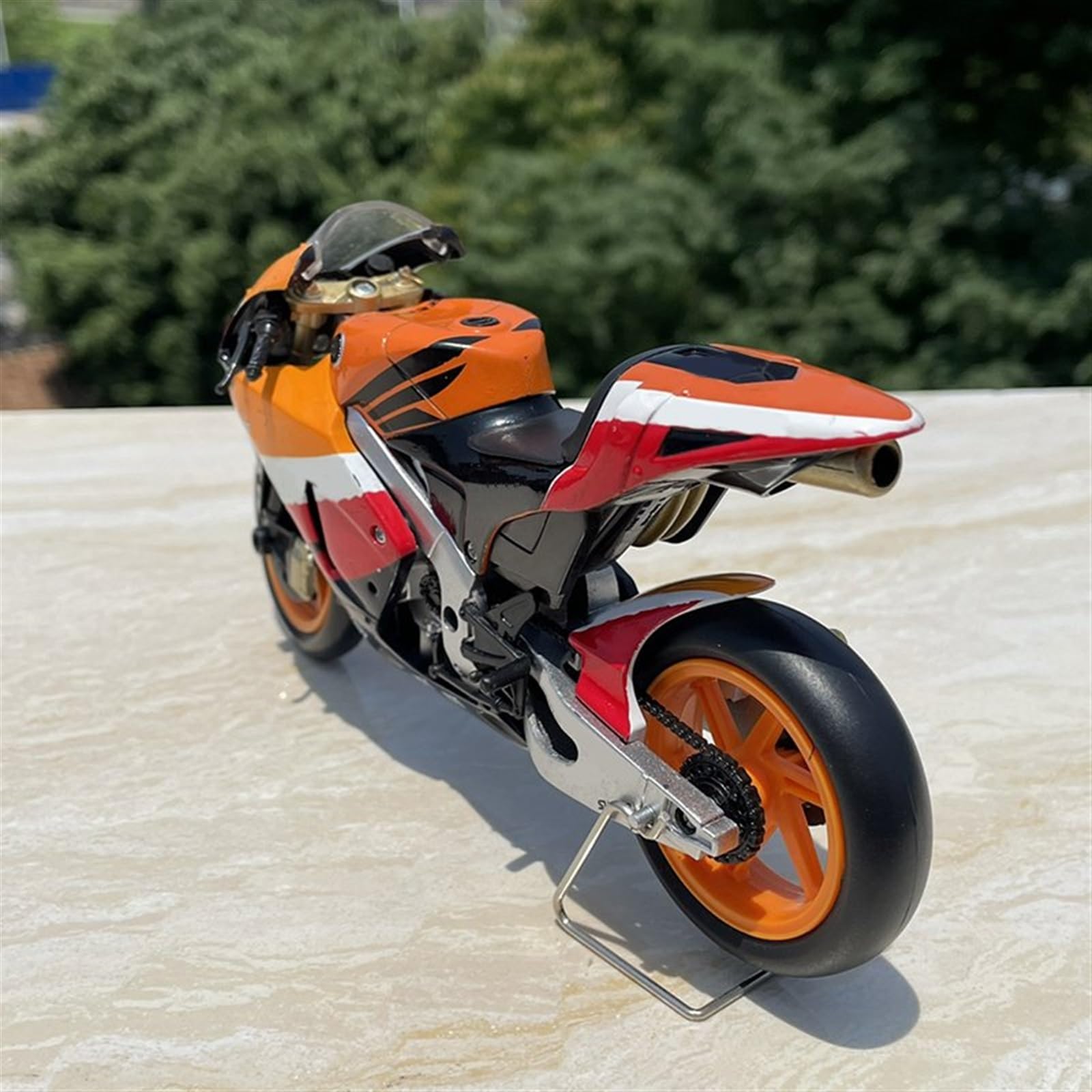 Modello 1/12 Per Honda GP#3 Collezione Di Modelli In Metallo Per Moto Simulazione Fonde Sotto Pressione Regali Per