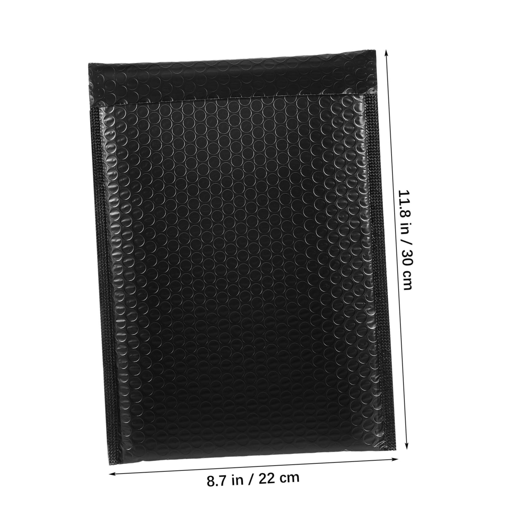 50 Pezzi Buste Imbottite con Bolle d Aria Autoadesive Nero Buste Rinforzate per Spedizioni Piccole e Packaging Aziendale per Vestiti e Cosmetici