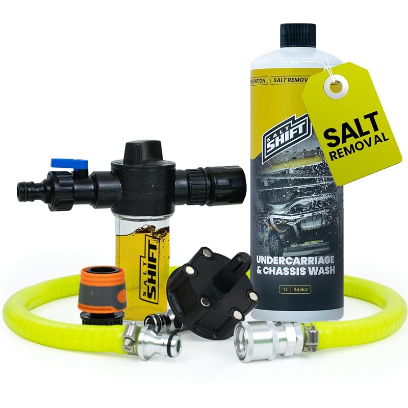 Kit de Limpeza do Chassi Salt Shift com Lavador Magnético, Misturador de Concentrado e Mangueira de Extensão, CFK-300
