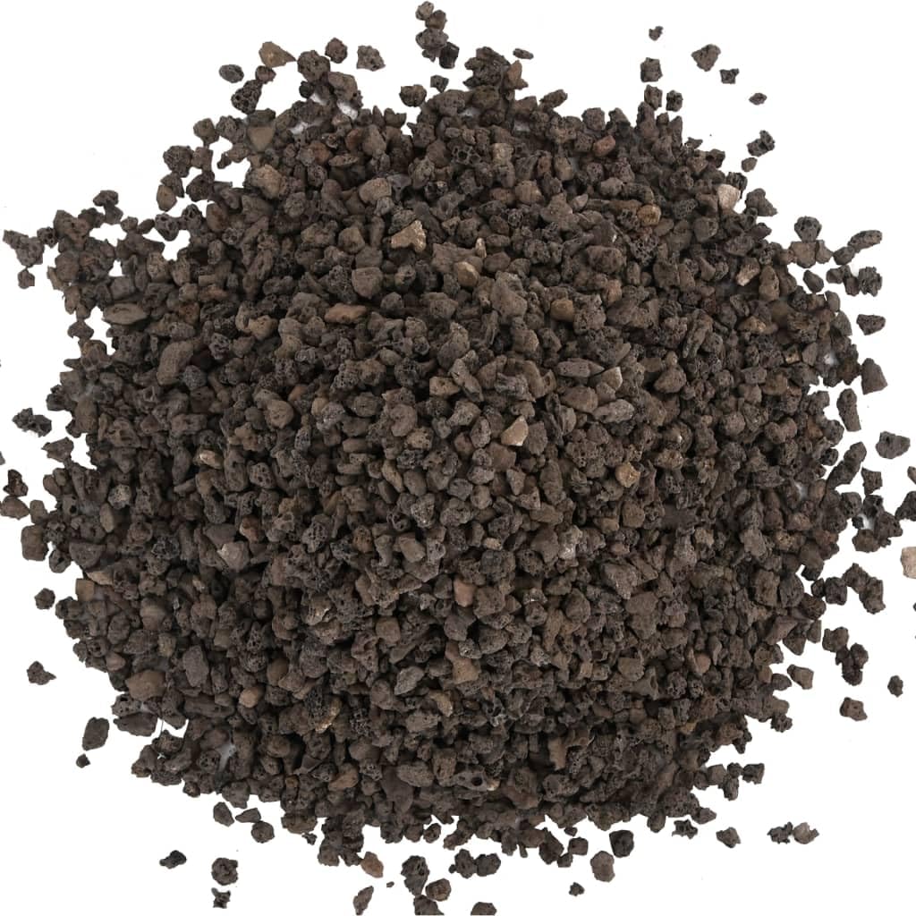 Ghiaia di basalto, 25 kg, nero, 5-8 mm, per acquari e decorazioni da giardino, versatile, substrato naturale per acquascaping e paesaggistica, chiarificazione dell'acqua e crescita delle