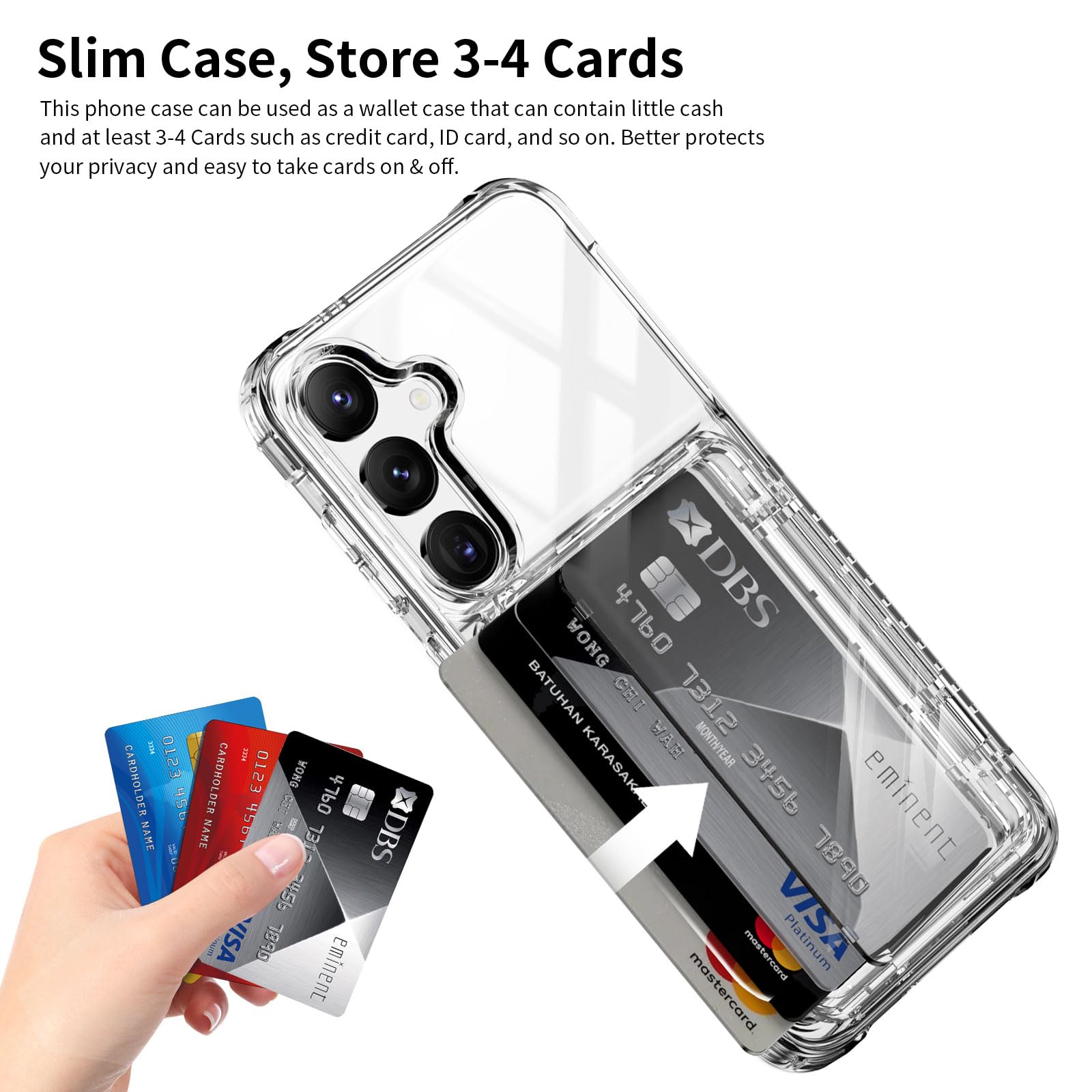 Amazon.com: ACANDYA for Samsung Galaxy S24 Plus Case Wallet Galaxy