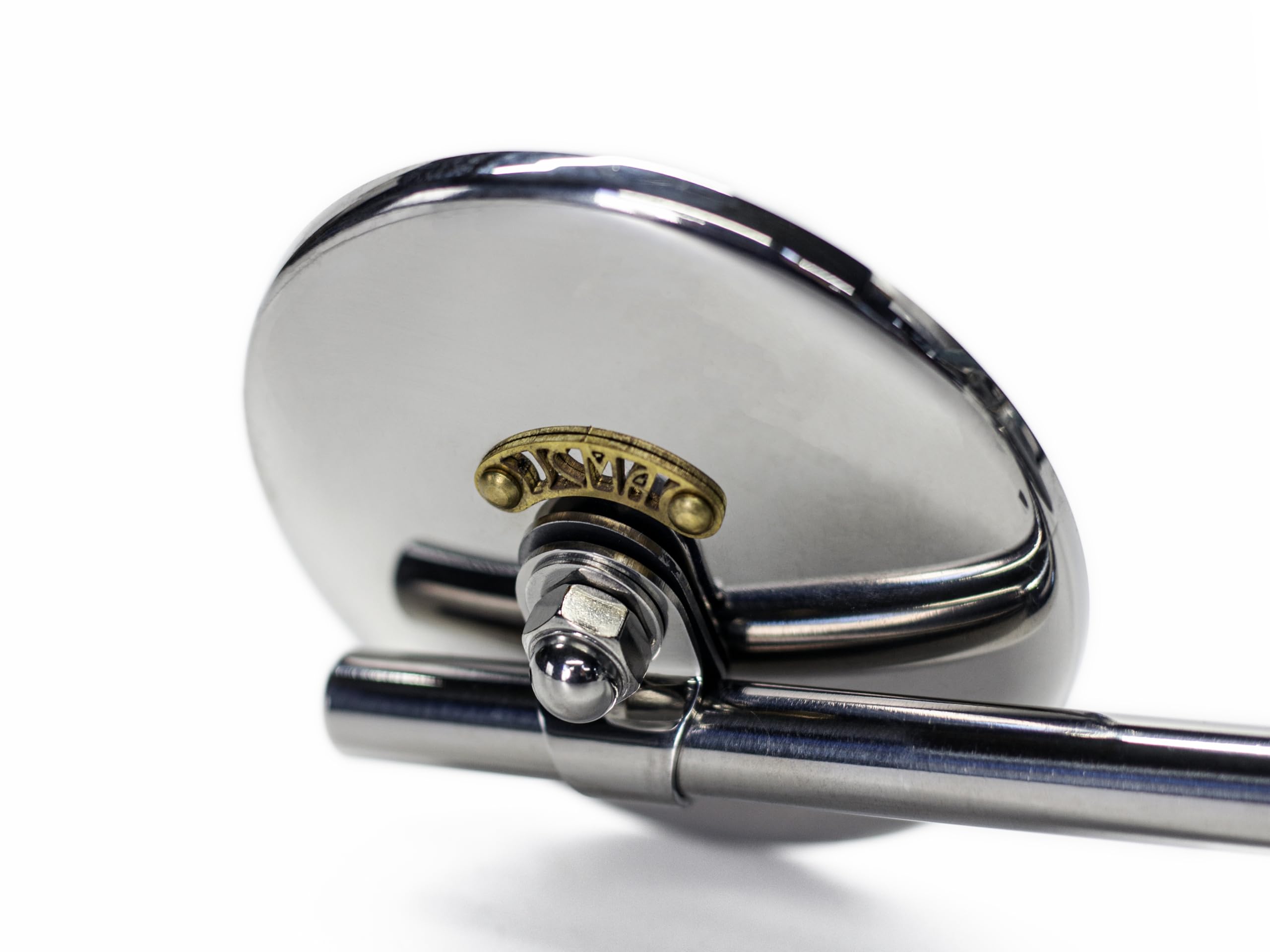 Amazon | MOTOR ROCK JCMAミラー φ80 ポリッシュ ハーレー