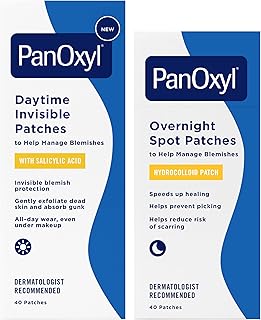 PanOxyl AM-PM - Duo de parches para espinilla...