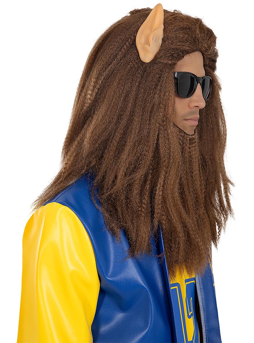 Funidelia | Costume Teen Wolf per uomo Horror, Lupo Mannaro - Costume per Adulto e accessori per Feste, Carnevale e Halloween - Azzurro/Blu