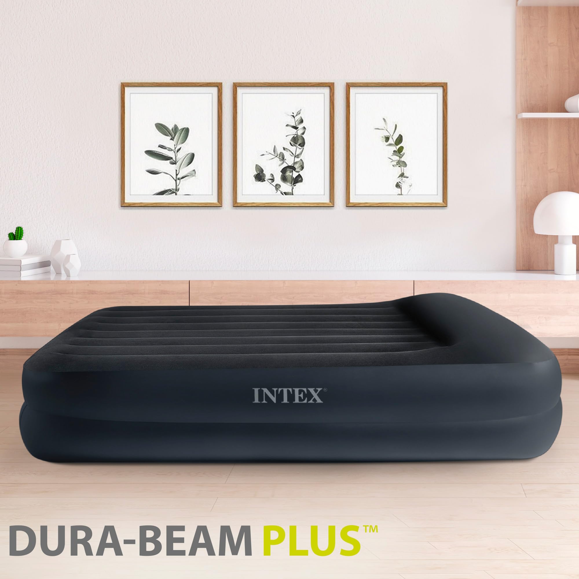 Colchón hinchable INTEX dura-beam standard pillow rest - 152x203x42 cm