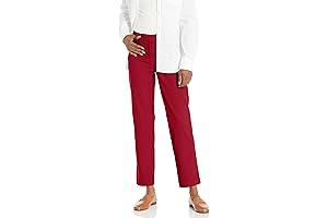 Women's Freedom Stretch Flattering Capri Pants with Slit Back Pockets