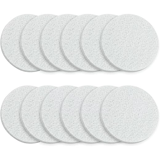 Cold Brew Replacement Filter Reusable Round Coffee Filter Compatible with Toddy Cold Brew System, Works with Mason Jars, Carafes, Jugs, Pitchers, or Even a Toddy Cold Brew System (12-Pack)