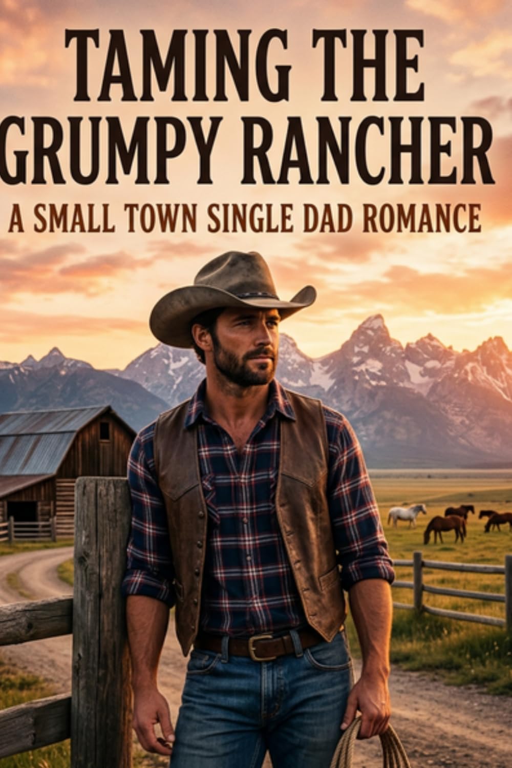 Taming the Grumpy Rancher: A Small Town Single Dad Romance