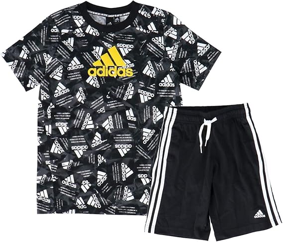 Amazon アディダス Tシャツ ハーフパンツ ジュニア 上下 Adidas 半袖 ハーフ J150サイズ Jkx66 Blk ジャージ上下セット 通販