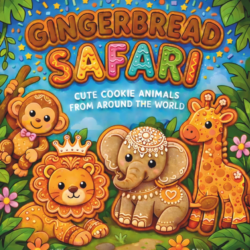 Gingerbread Safari: Cute Cookie Animals From Around The World