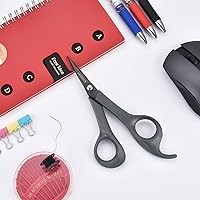 Vista 7 de Tijeras de micropunta, cuchillas de titanio de precisión, tijeras de detalle de manualidades de 6 pulgadas, ideales para papel, álbumes de recortes