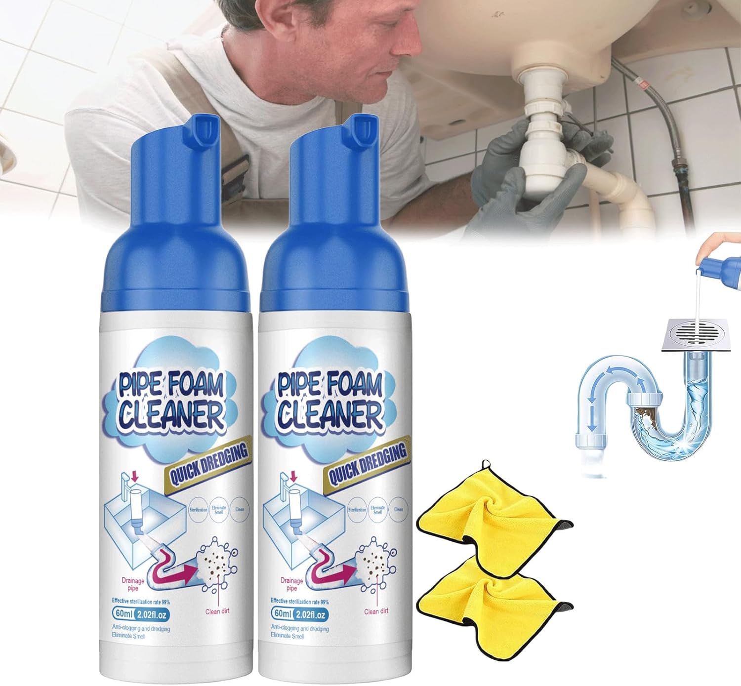 Yugou Drain Cleaner,Yugou Foaming Drain Cleaner,Yugou Get
