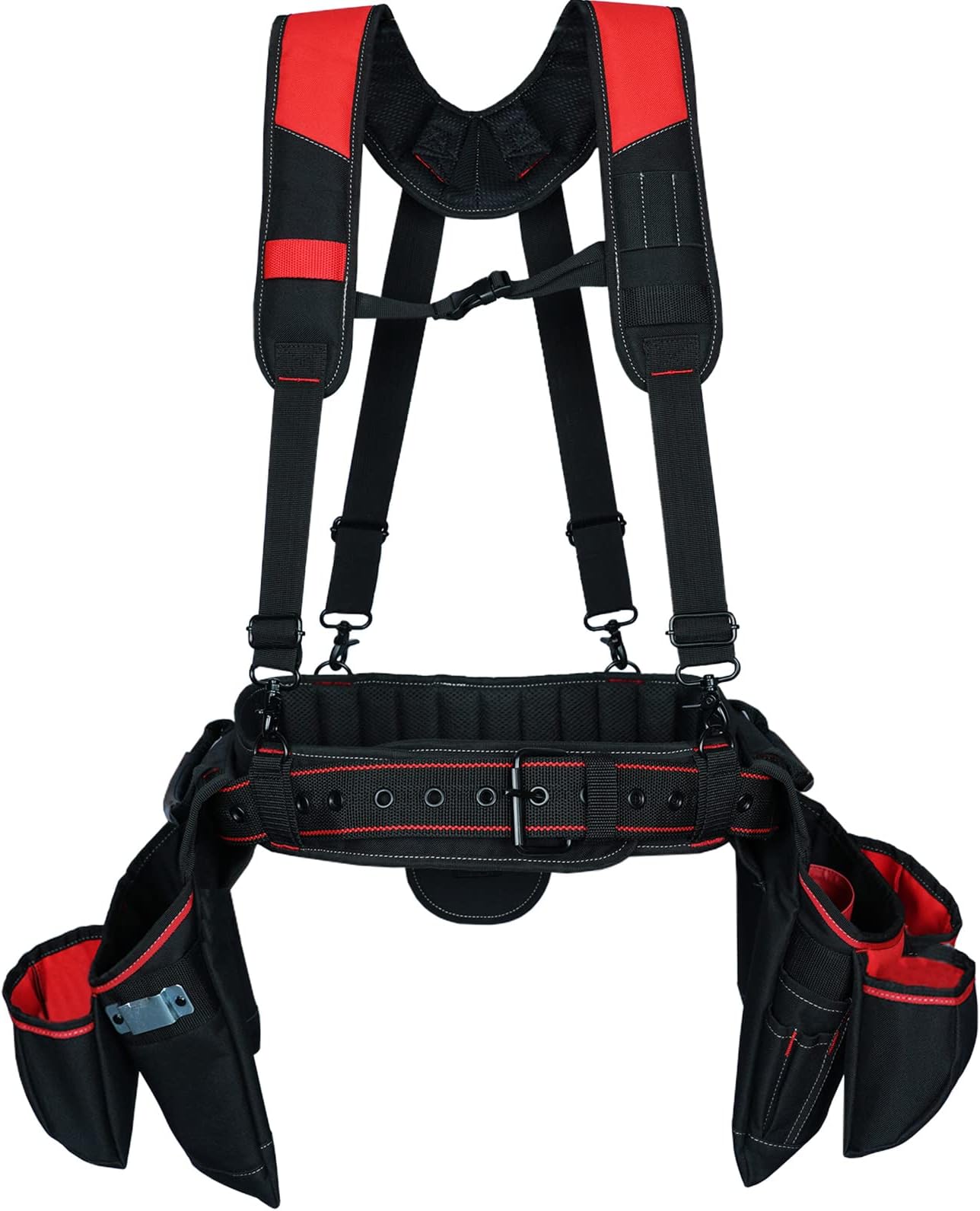 Husky Pro Level Work Tool Belt With Suspenders Milwaukee