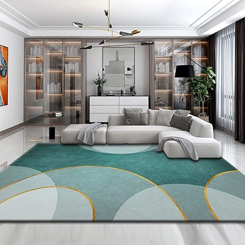 Alfombra de área lavable a máquina, 47.2 x 63.0 in, suave pelo bajo, alfombra pequeña para sala de estar, cuarto de bebé, dormitorio, lado de cama,