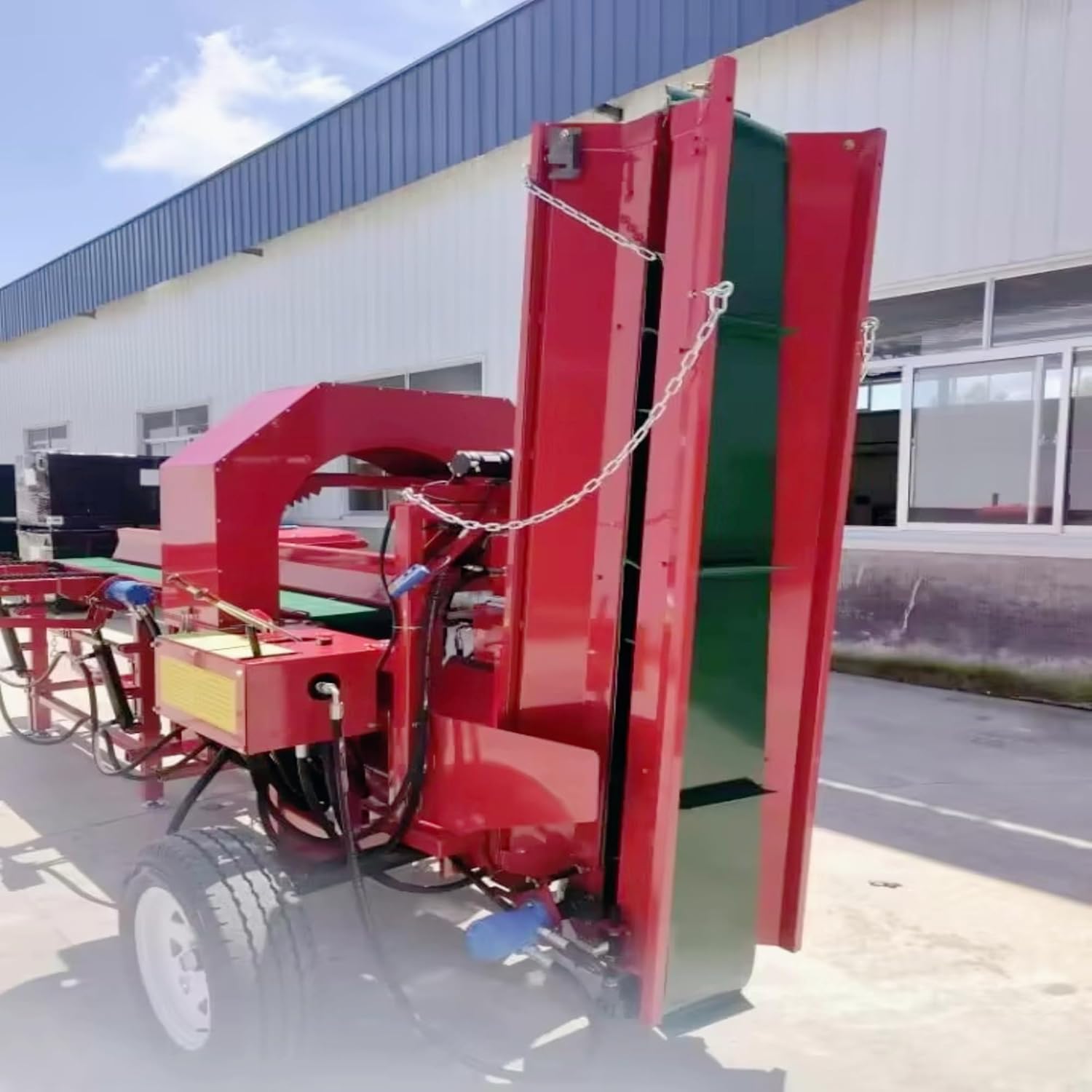 Hydraulic Log Splitter 5–30 Ton, Commercial Grade Automatic Firewood Splitter Machine for Farm Forestry & Home Firewood Processing