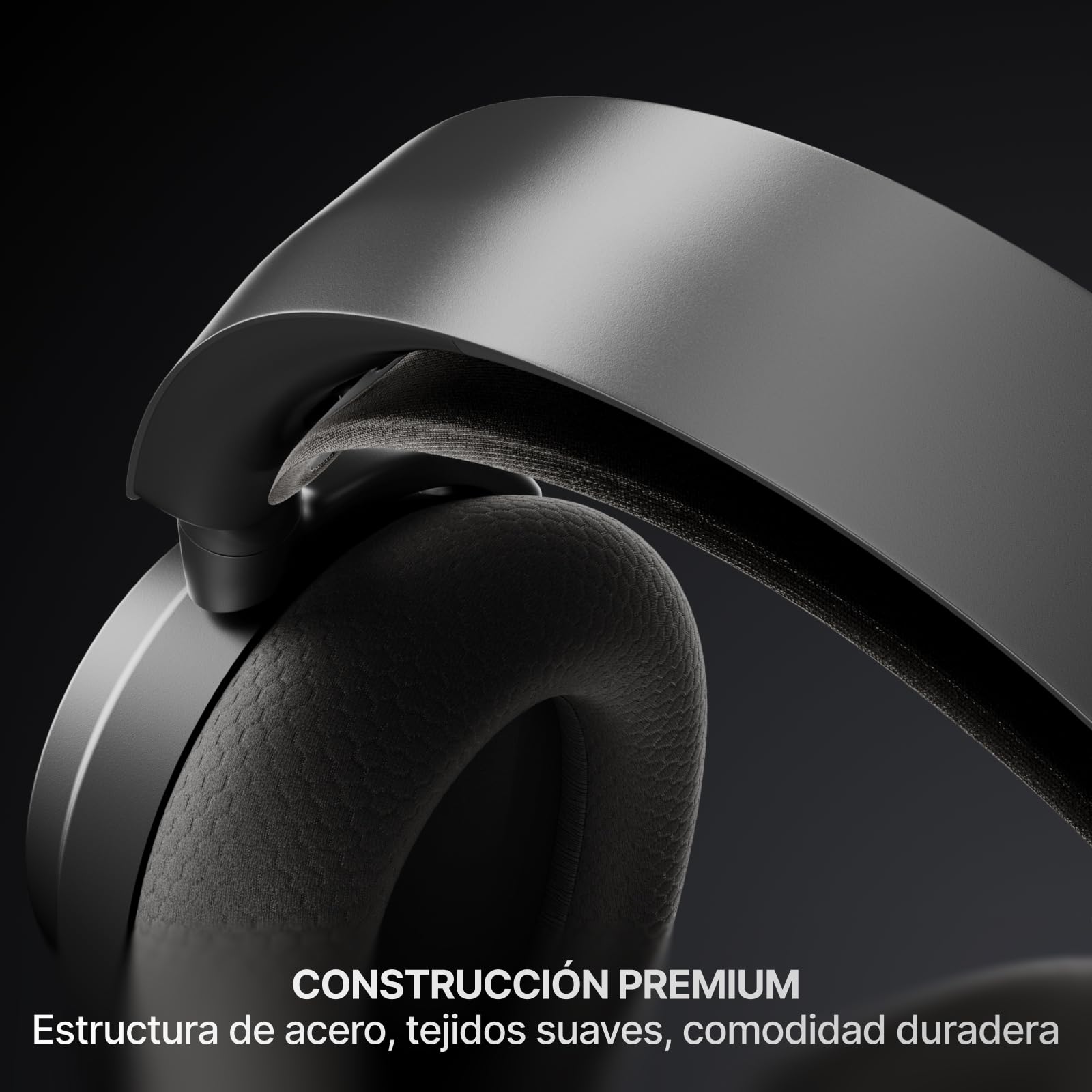 SteelSeries Arctis Nova 7P Wireless Gen2 Auriculares gaming multiplataforma -Control de app en tiempo real -Más de 50 horas -Controladores magnéticos de neodimio -2,4 GHz y Bluetooth -PC,PS5,Switch1/2