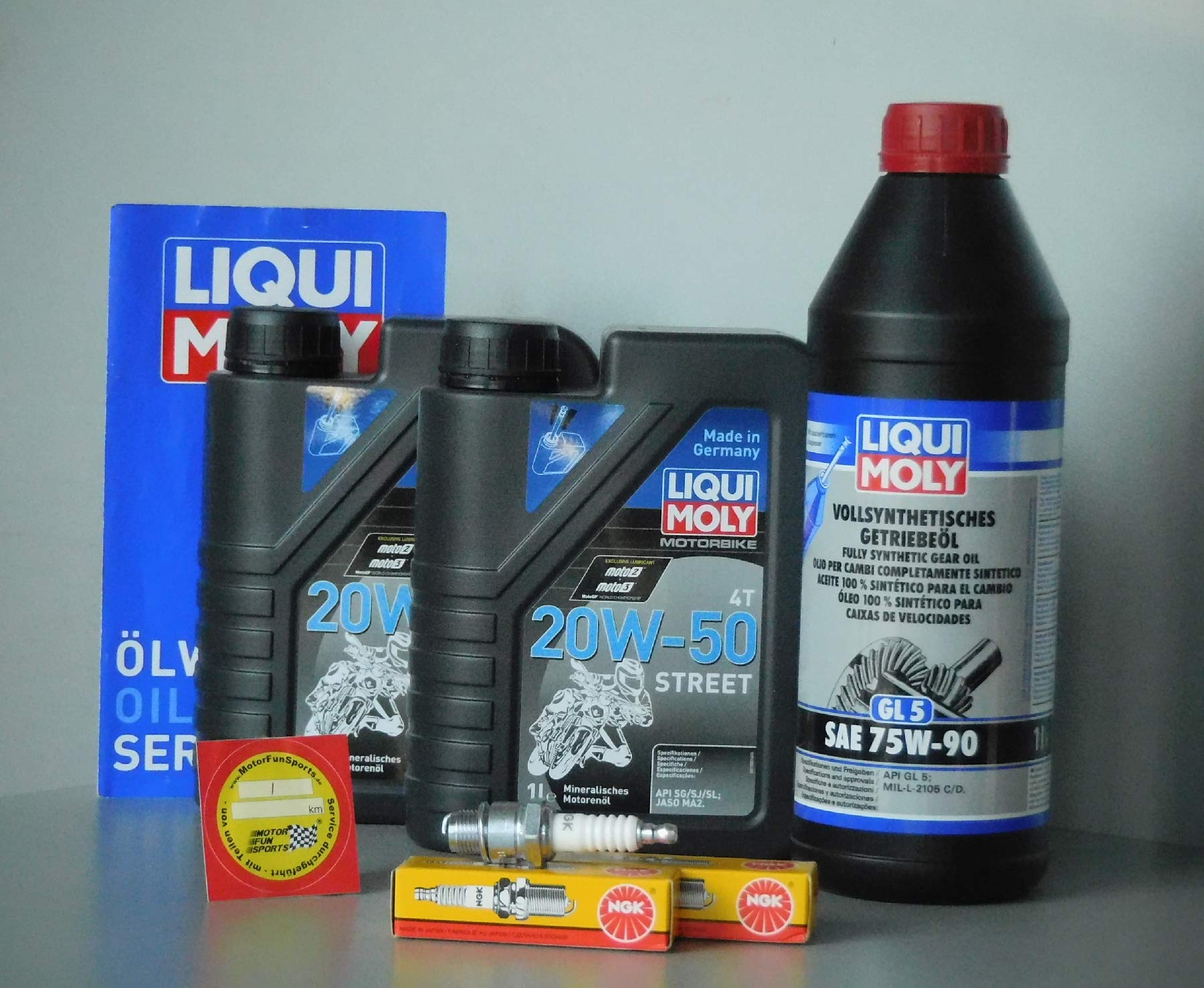 Set di Manutenzione per BMW R66, Olio e Candela di accensione