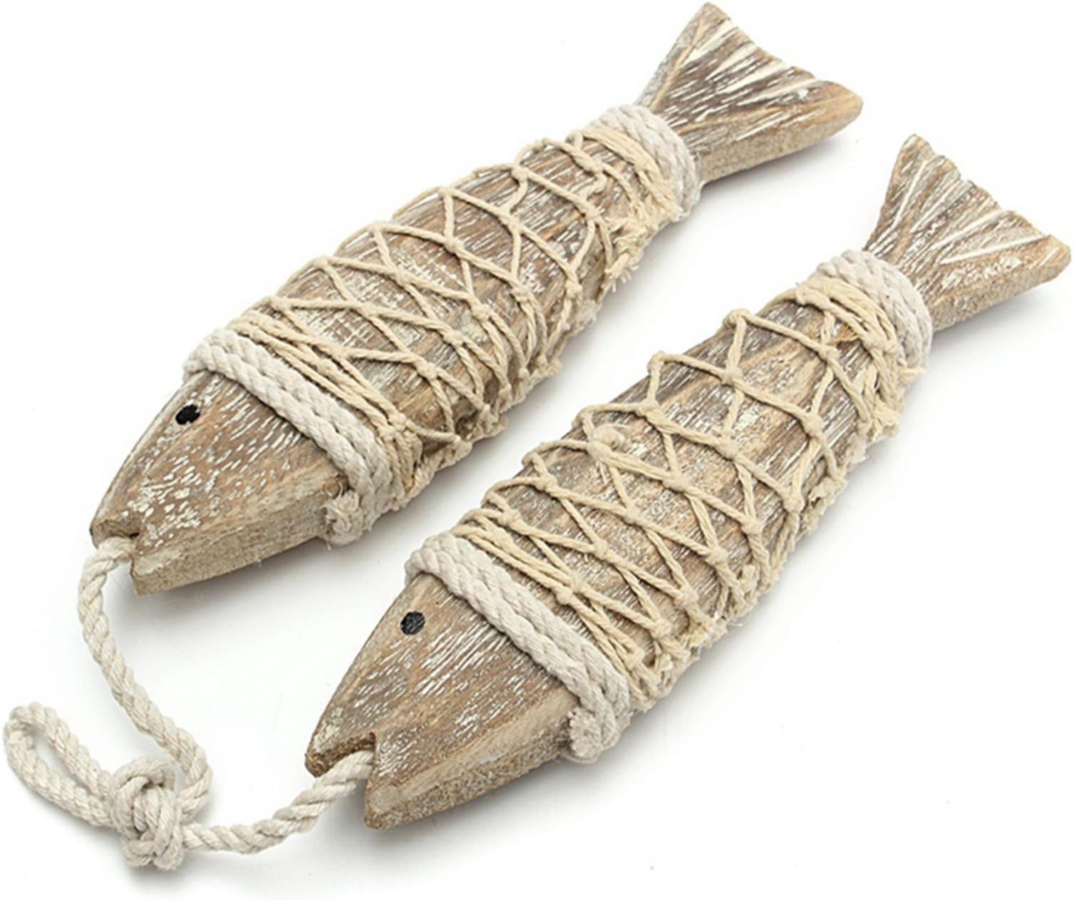 魚の壁の彫刻 - 木製の彫刻された魚の壁掛け | 魚の壁の装飾、木製の彫刻された魚、ビーチをテーマにしたホームデコレーション、ヴィンテージの魚の彫刻、航海の装飾品、屋内ホームデコレーション