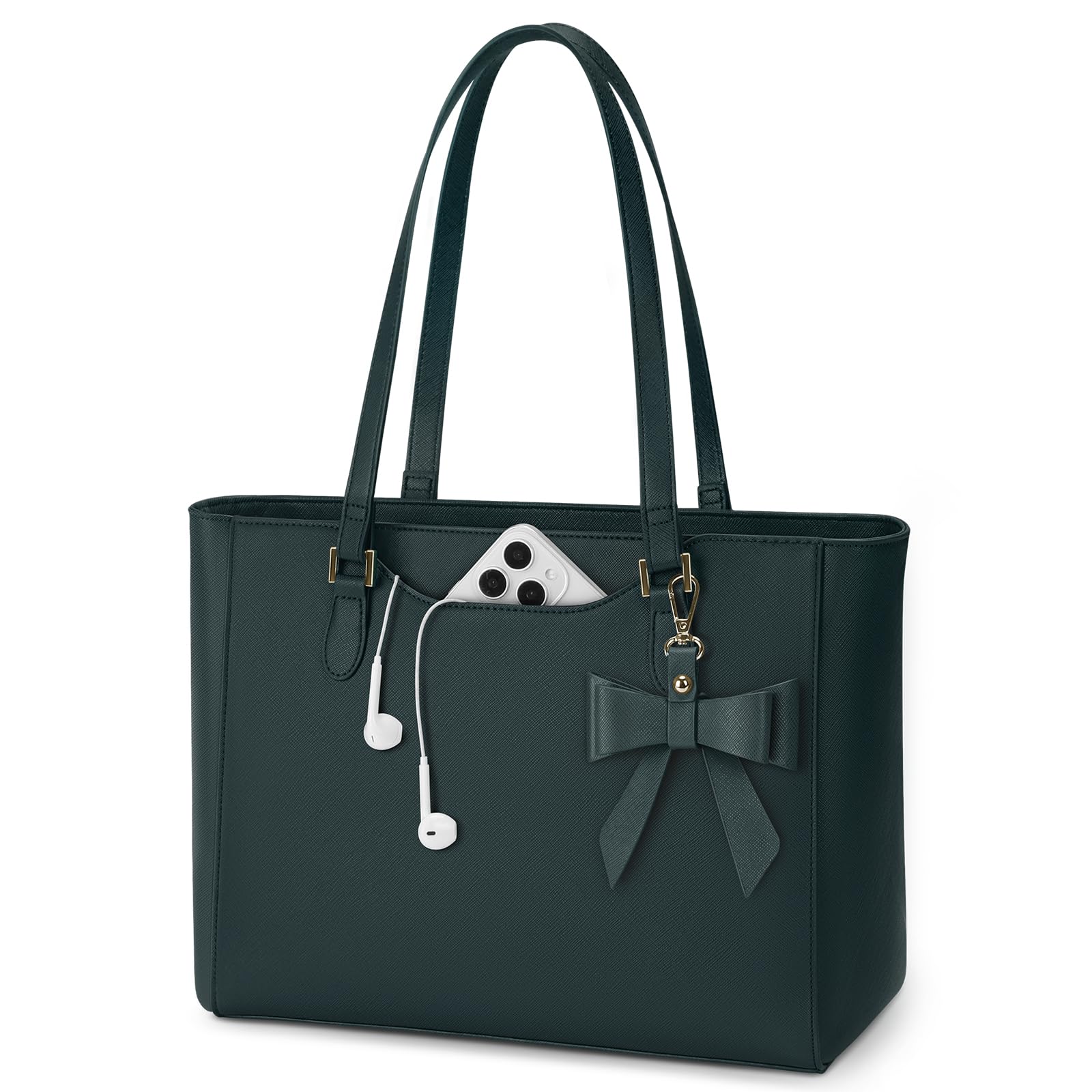 KTMOUW Handtasche Damen Groß Shopper Tasche Damen Wasserdichte Leder Tote Bag Arbeitstasche Damen-Schultertaschen Umhängetasche Henkeltasche für Business Büro Schule