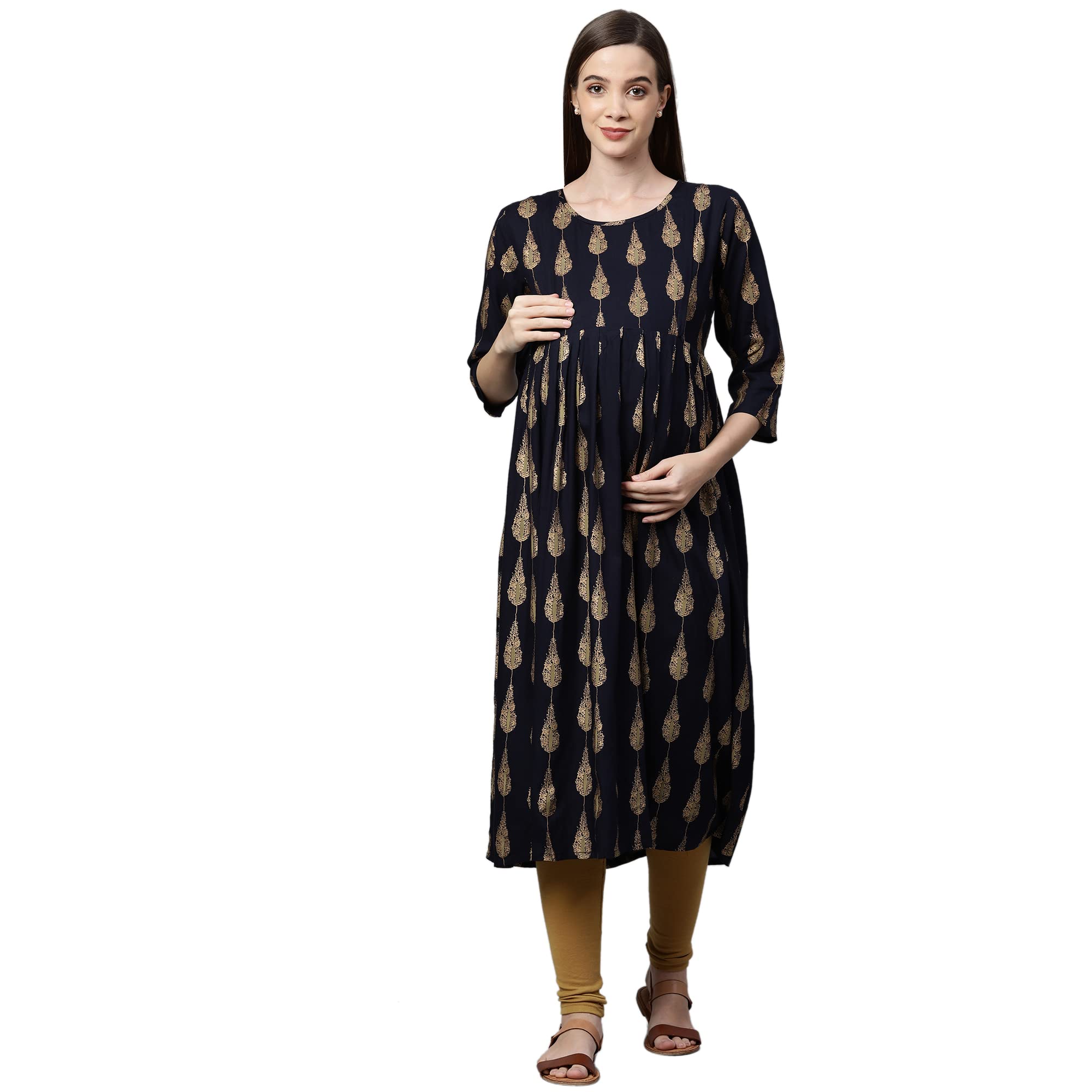 MomToBeRayon Maternity Kurti