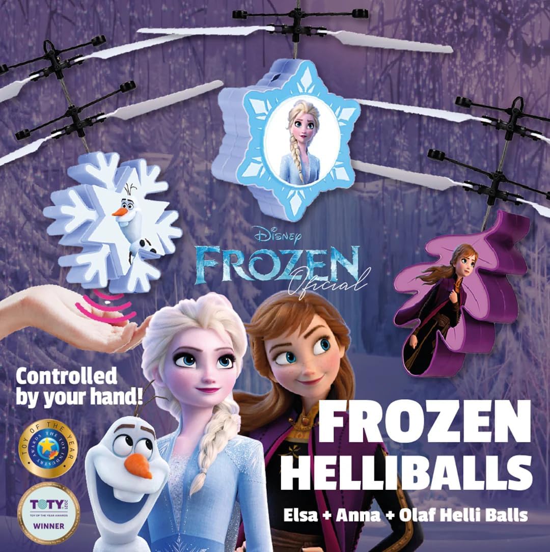 Disney Frozen Anna Motion Sensing IR UFO Ball Helicopter