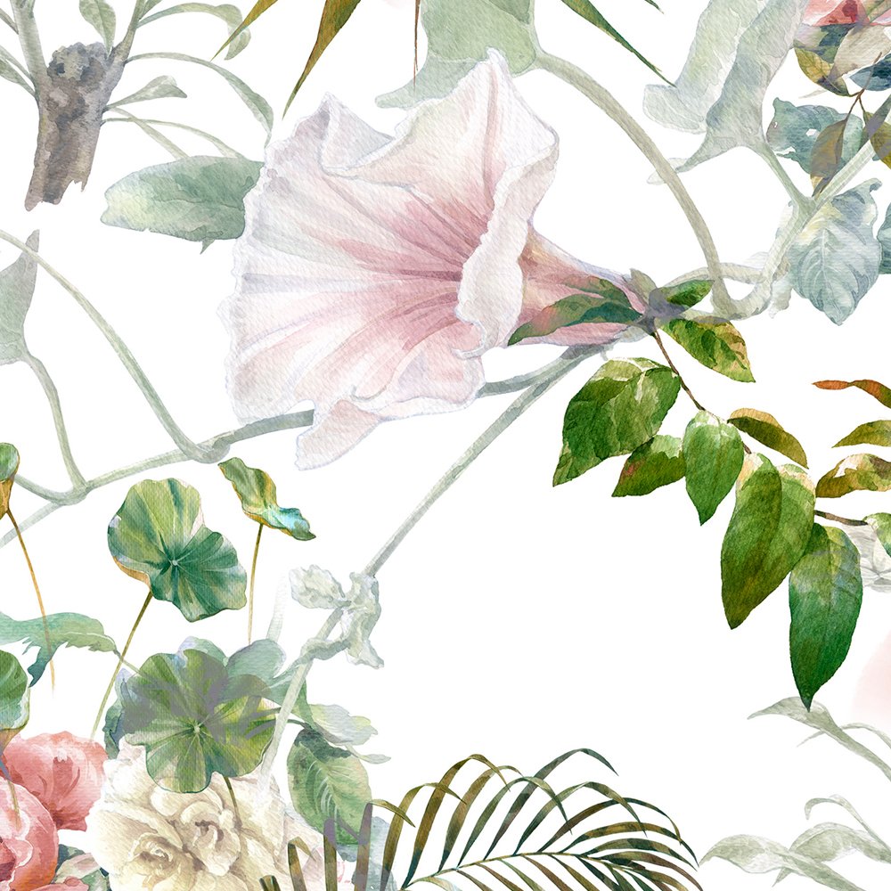 murando - Carta da Parati Adesiva Fiori 10 m Fotomurali Adesivi per Mobili - Stickers Murales per Camera da Letto e Soggiorno Decorazione da Muro - Carte da Parati Moderne Casa