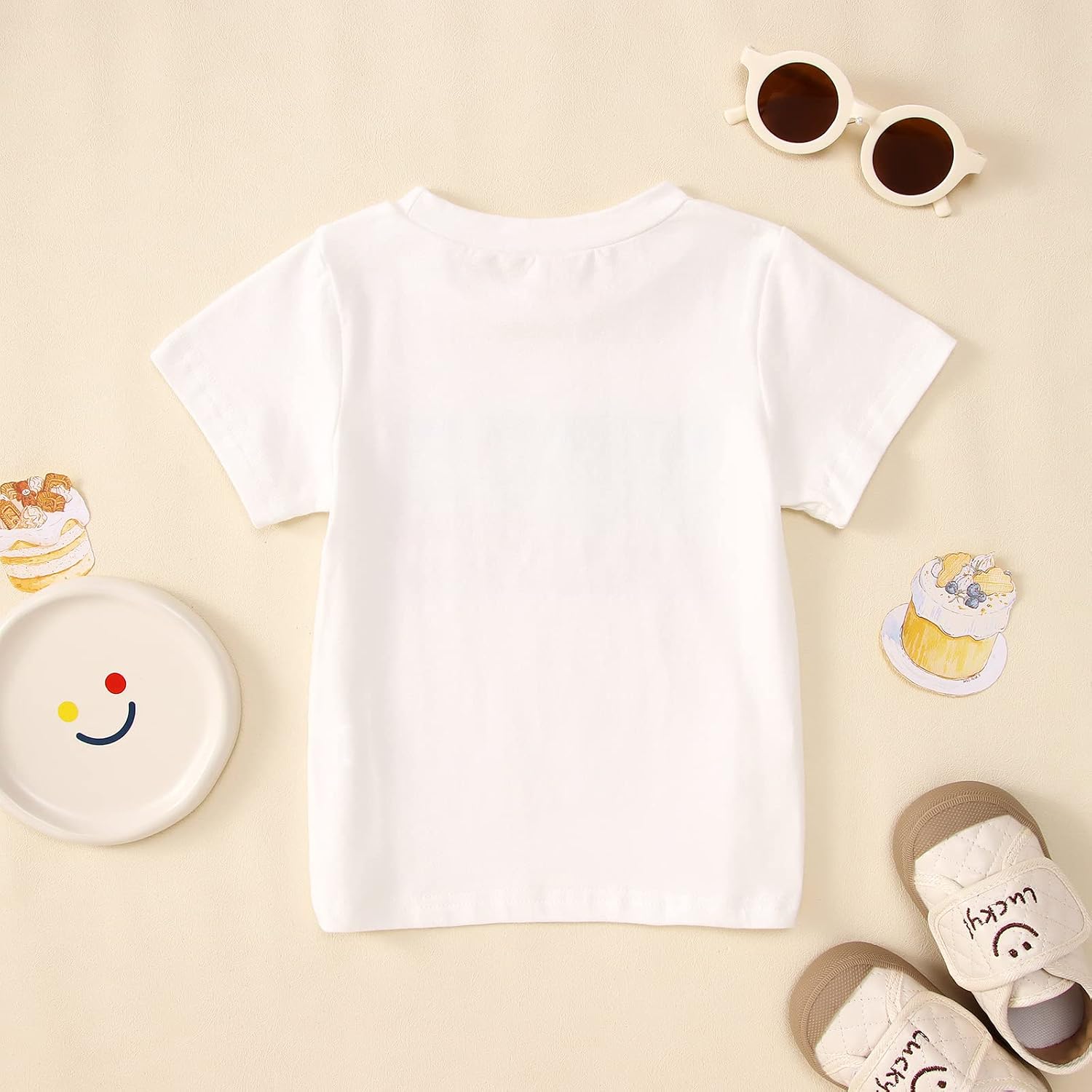 KEKEMI Birthday Boy Shirt Toddler Baby Boys Birthday Party T-Shirt Cute Letter Print 1st 2nd 3rd 4th 5th Birthday Gift Tees