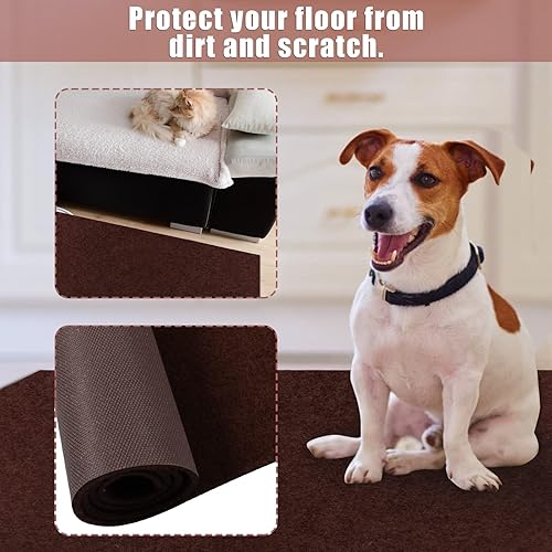 Miniatura 6 de ZGR - Alfombra de pasillo de 2 x 8 pies, para interiores y exteriores, cocina, entrada, dormitorio, con respaldo de goma antideslizante natural,