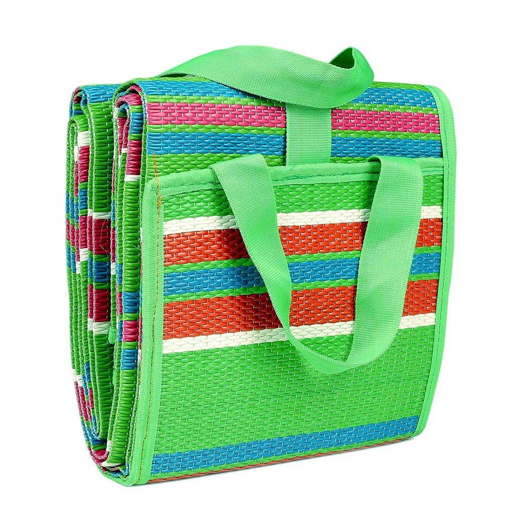 Foldable Plastic Mat | Plastic Floor Mat | Plastic mat for Home | Plastic Chatai | Sleeping Mat | Picnic Mat | Outdoor Mat | Yoga Mat | Handy Mat | Size 3×6 Feet | Pack of 1 Pcs.