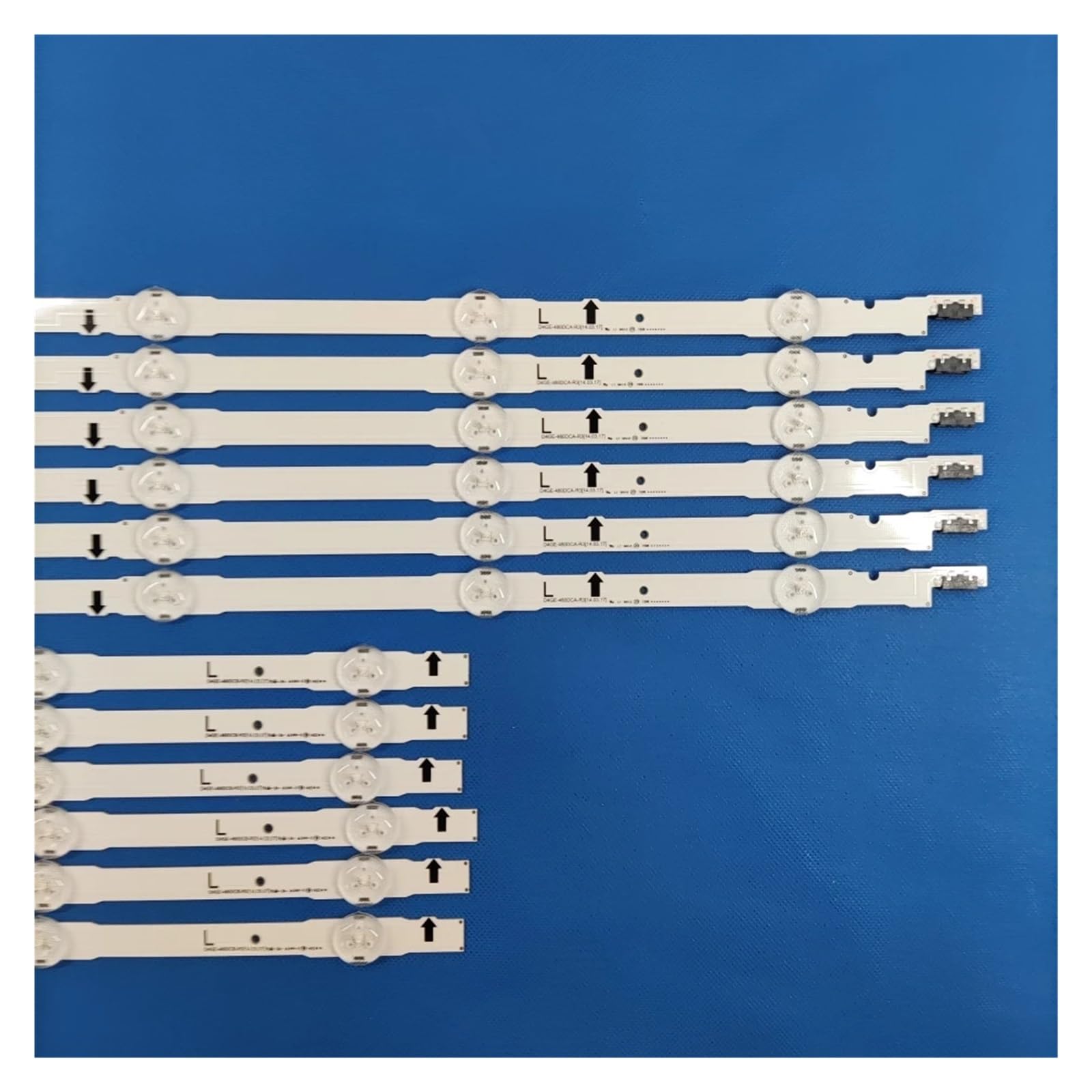Bande de rétroéclairage LED for modèles UE48H6640, UE48H6650, UE48J5600AK, UE48J5500AW, UE48J6200, UE48J6202AK, UE48H6200AK, 2014SVS48F_3228, D4GE-480DCA-R2