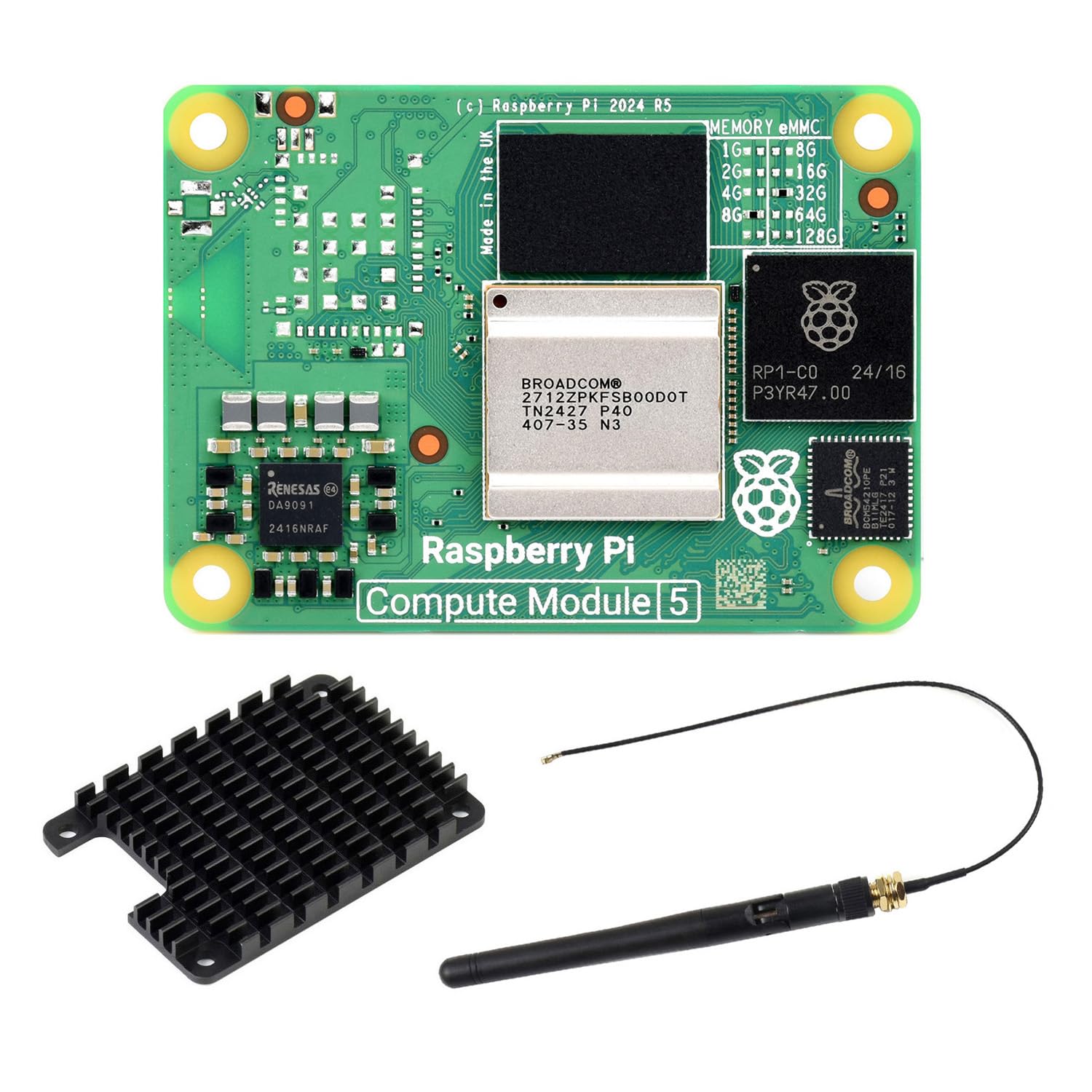 Amazon.com: Waveshare CM5 Pi Compute Module 5, Comes with an