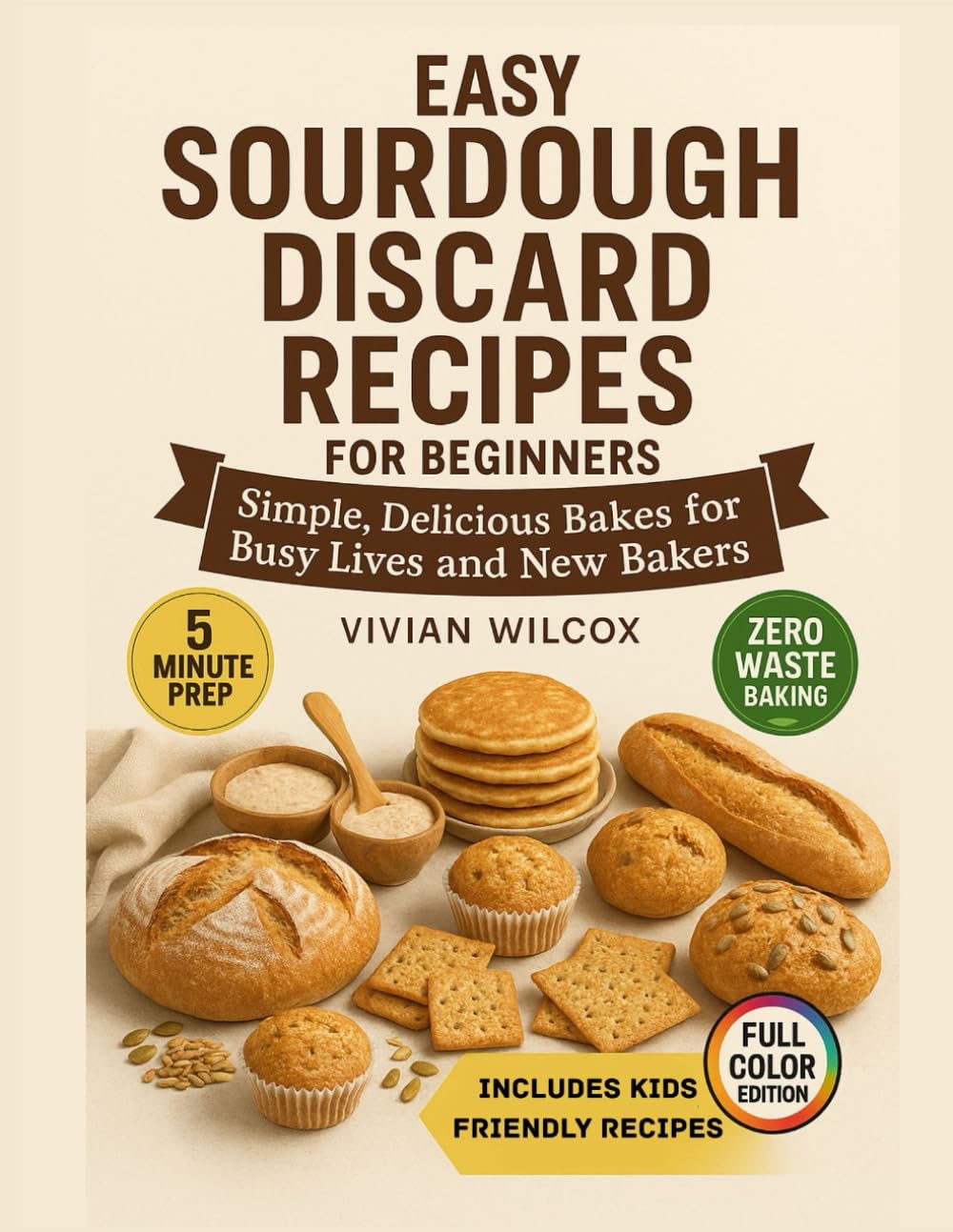 Easy Sourdough Discard Recipes For Beginners: Master The Craft Of Creating Delicious, Freshly Baked Bread With Over 150+ Irresistible Nutritious Delight, From Simple Loaves To Sweet Treats