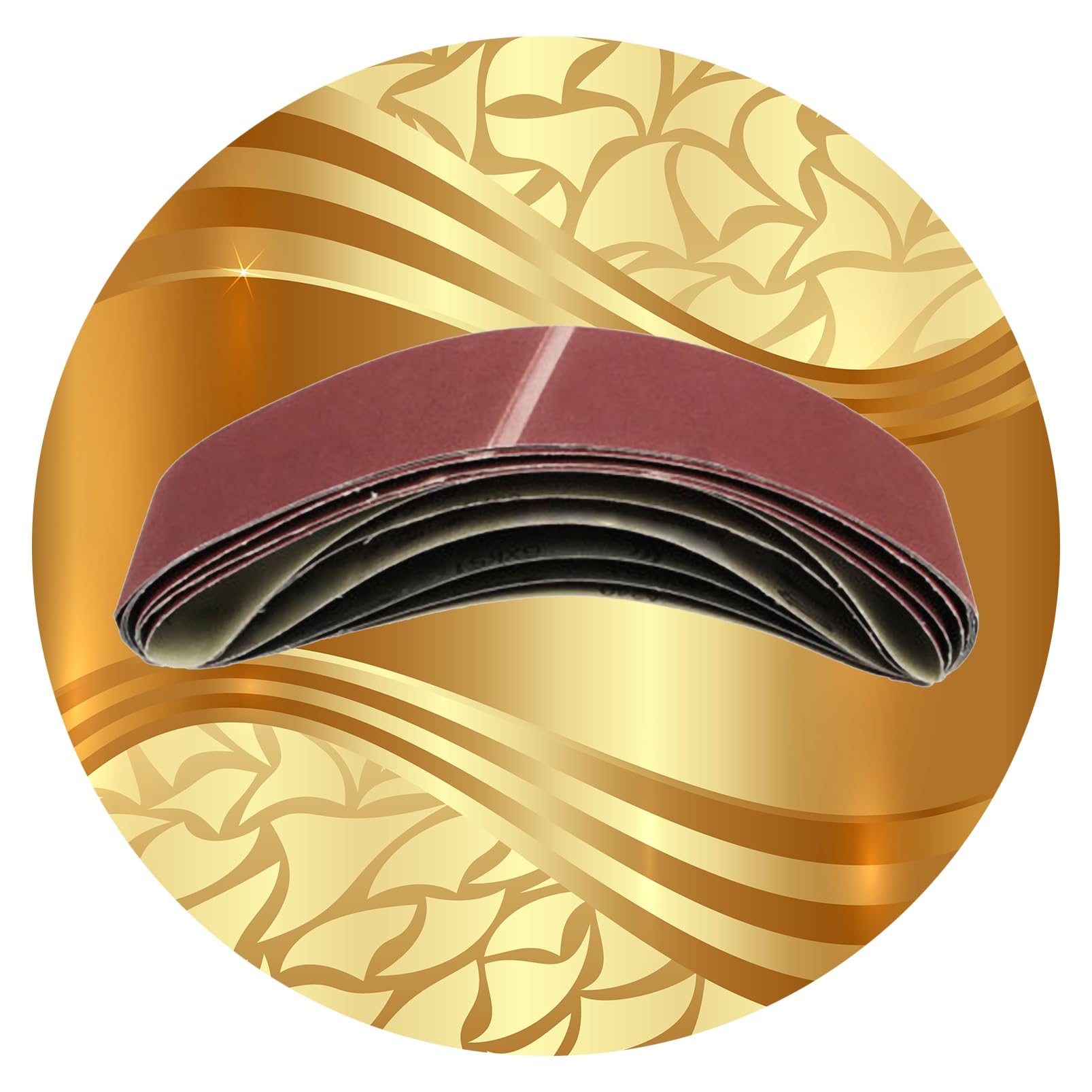 1.5x30 sanding belts 10pcs Aluminium Oxide Grinding Sanding Belt 40/1000 Grits Belt sander paper Abrasive Polishing Grinder Metal Derusting Automotive Wood (Color : 320 grit, Size : 40mm x 740mm/695