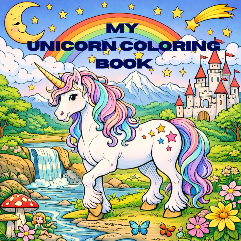 My Unicorn Coloring Book: Mystical Creature Activity for Kids