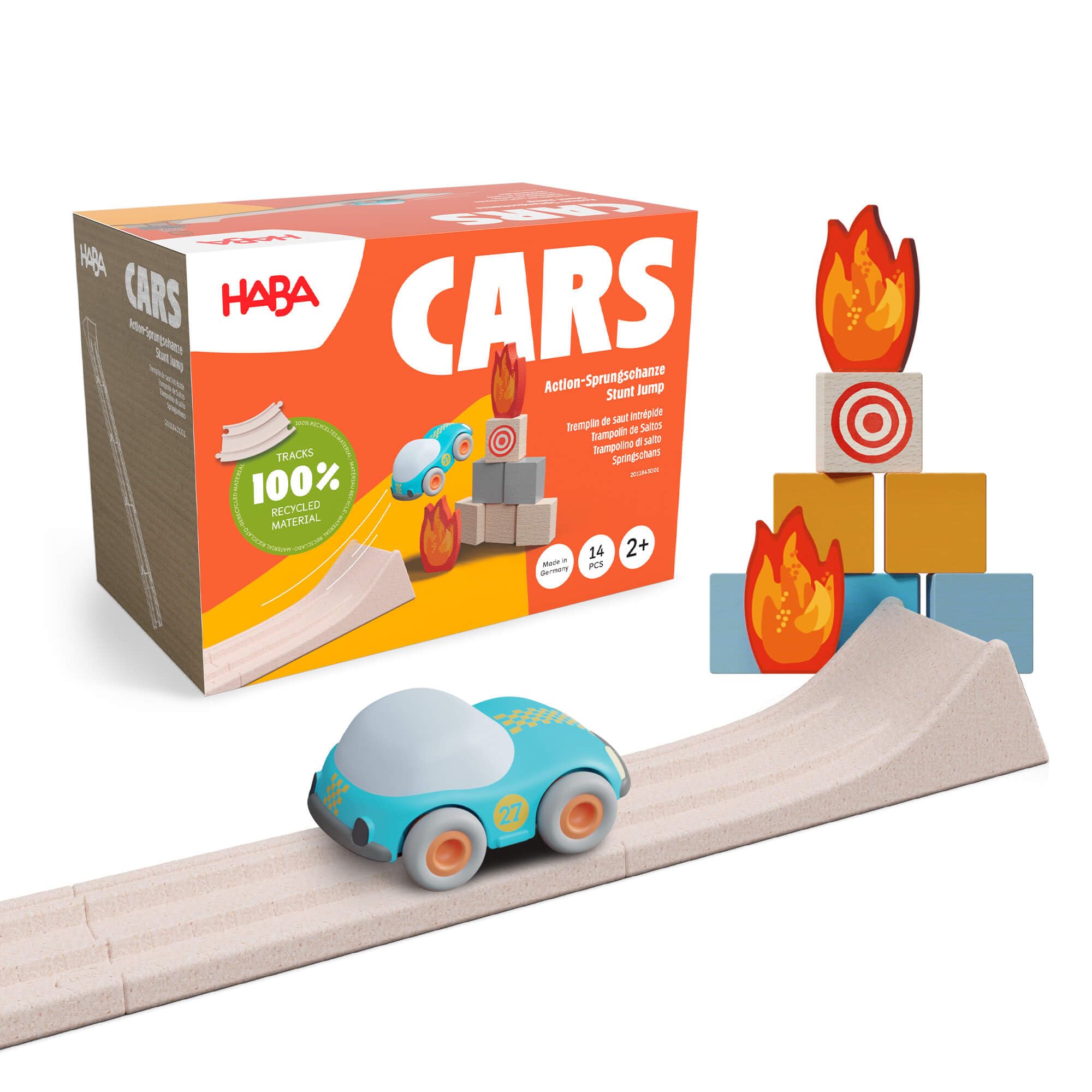 HABA Cars Action Sprungschanze