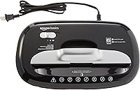 Vista 3 de Yaxa Basics - Trituradora de papel y tarjetas de crédito de alta seguridad con micro corte de 6 hojas para casa y oficina, negra