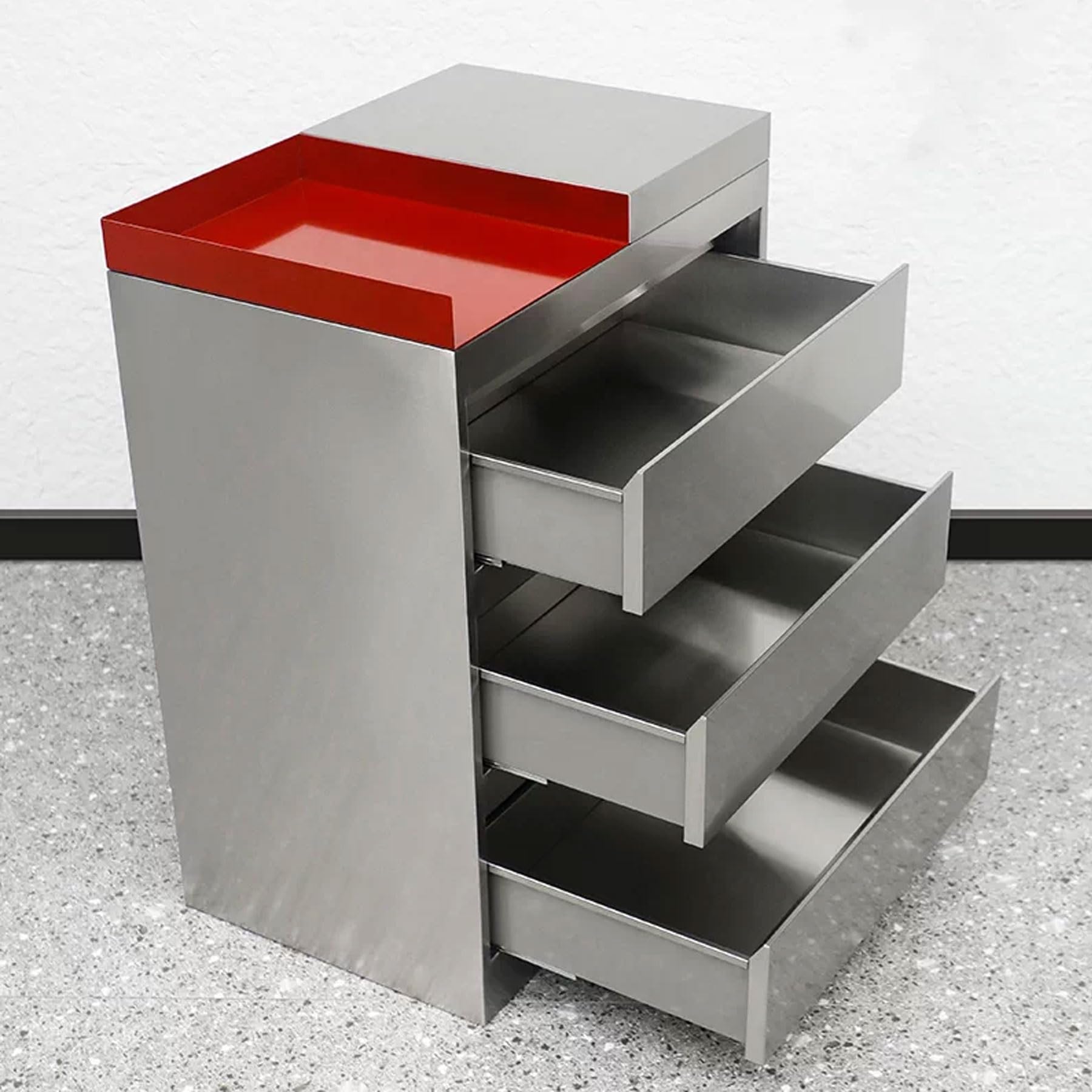 Armadietto portaoggetti da garage in acciaio inox con supporto per asciugacapelli, grande capacità, per casa, officina o ufficio, soluzione versatile per organizzare