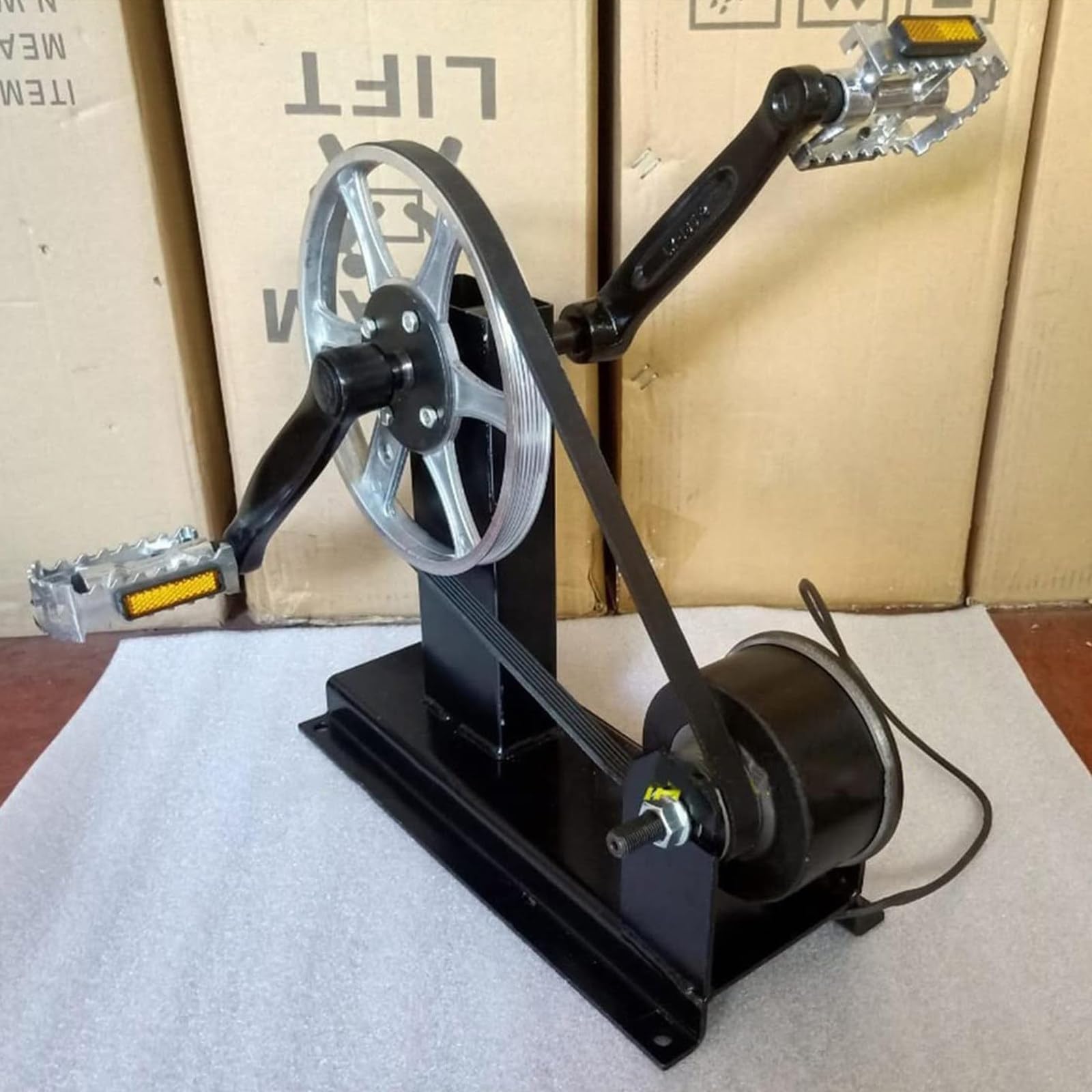 Générateur à manivelle CC avec interface 12V pour urgence