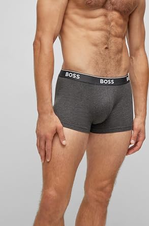 Hugo Boss Men's Trunk 3p Organic Co 10234836 01 Trunks