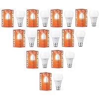 Halonix 10 Watt B22D LED Cool Day Light Bulb, Pack of 10, White