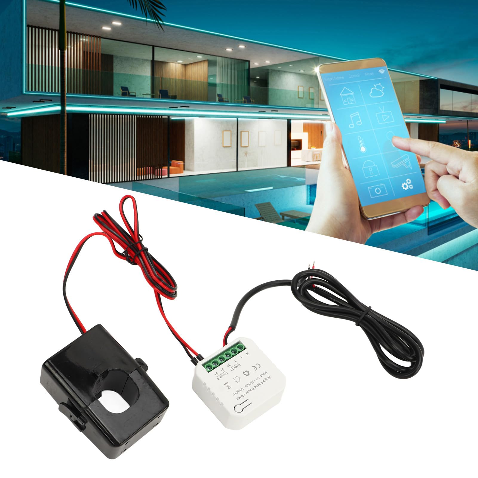 Misuratore di Energia Intelligente, Monitoraggio Bidirezionale, App in