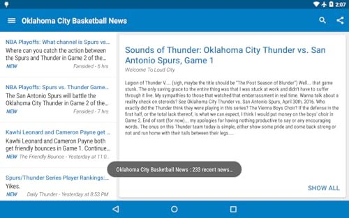 Oklahoma City Basketball News