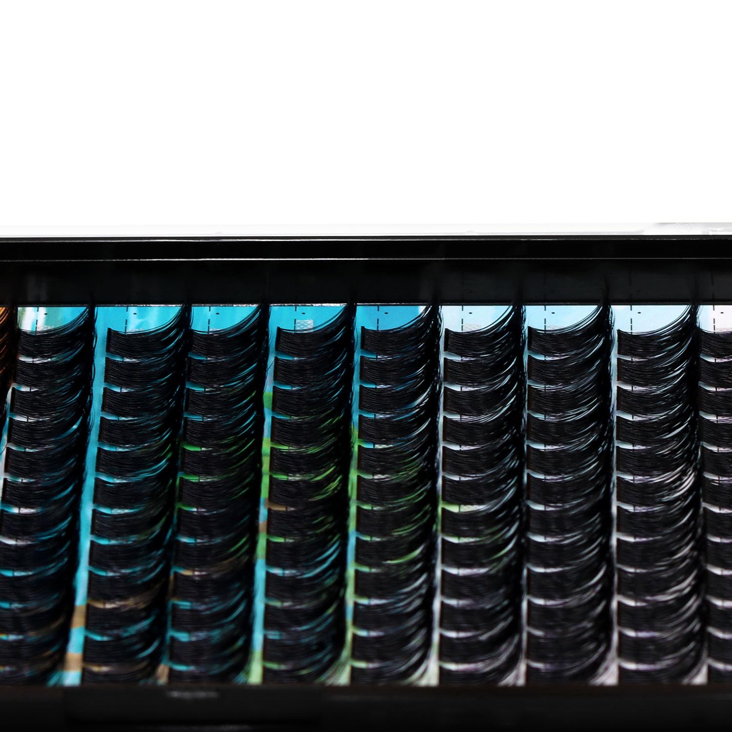 Künstliche Wimpern, 120 Stück, 8–20 mm, handgefertigt, D-Curl, breiter Stiel, Cluster-Wimpernverlängerungen, dramatischer Look, Volumenwimpern-Set, DIY-Wimpern-Set, 14 mm
