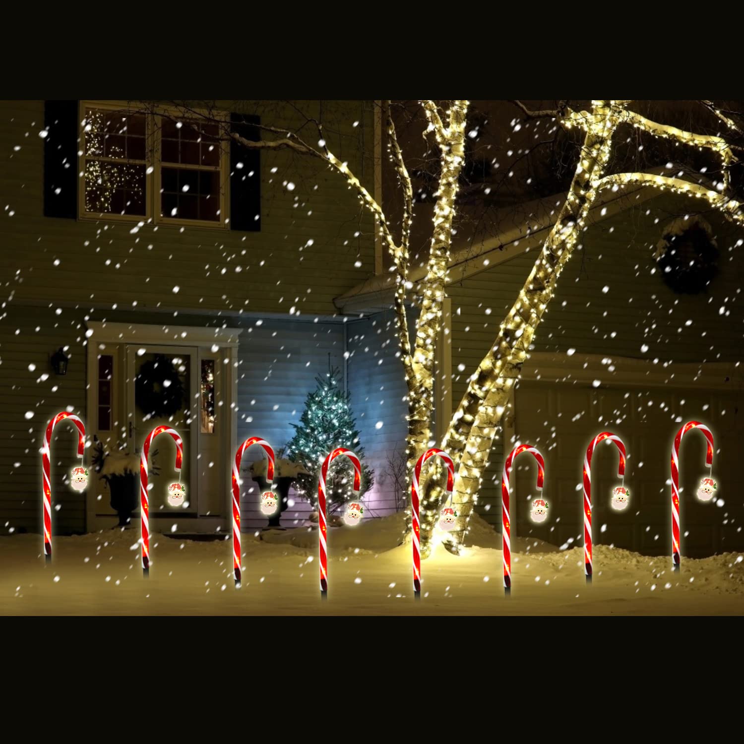 Kerstverlichting buiten 25 meter 1250 LED - Wit - Lichtsnoer Nano Koperdraad - IP44 Stekker met timerfunctie - Kerstboomverlichting - geschikt voor binnen en buiten - kerstverlichting led