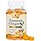 Turmeric Curcumin Supplement Gummies - 95% Curcuminoids with Turmeric & Ginger, Black Pepper for Best Absorption, Nature\'s Vegan Joint Support, Non-GMO, Gluten Free, Tasty Peach Flavor - 60 Gummies