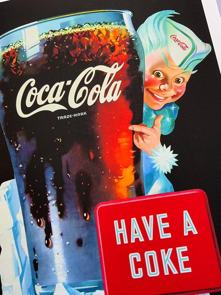 Amazon.co.jp: CocaCola コカコーラ ポスター キャンバス