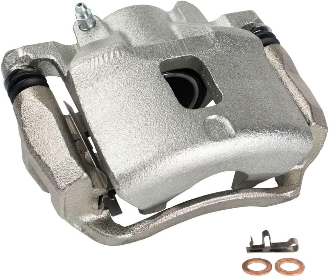 Front Disc Brake Caliper w/Bracket Left Right Kit Pair 2pcs for Chevy for Cobalt 2005-2010,for Pontiac for G5 2007-2009,for Saturn for Ion 2003-2007,Ships from USA