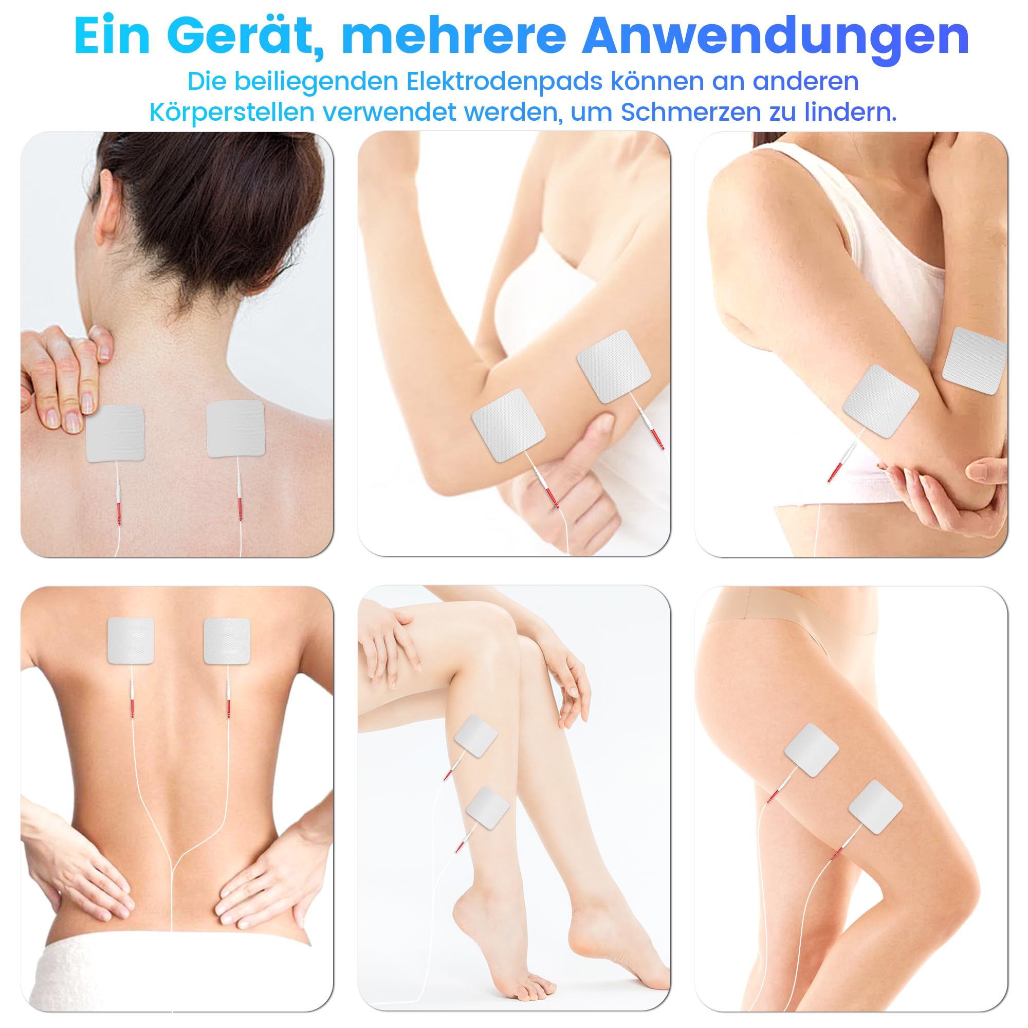 Medic Durchblutungs-Stimulator Beine & Füße mit Rotlichttherapie(660+850NM), EMS Fußmassagegerät mit Doppelter Physiotherapie, Bekämpft Bein-Schmerzen und Schwellungen, Verbessert Durchblutung