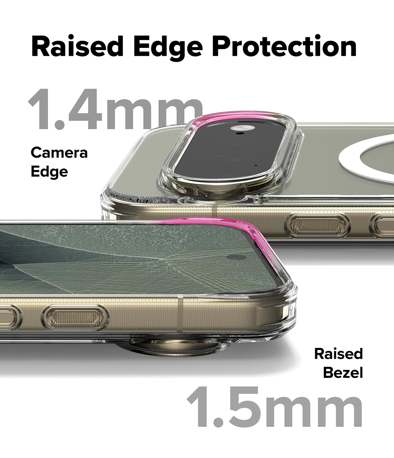 Ringke Funda y Protector Pantalla para Pixel 11 Pro XL [Fusion Magnetic]